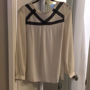 Loft long sleeve blouse